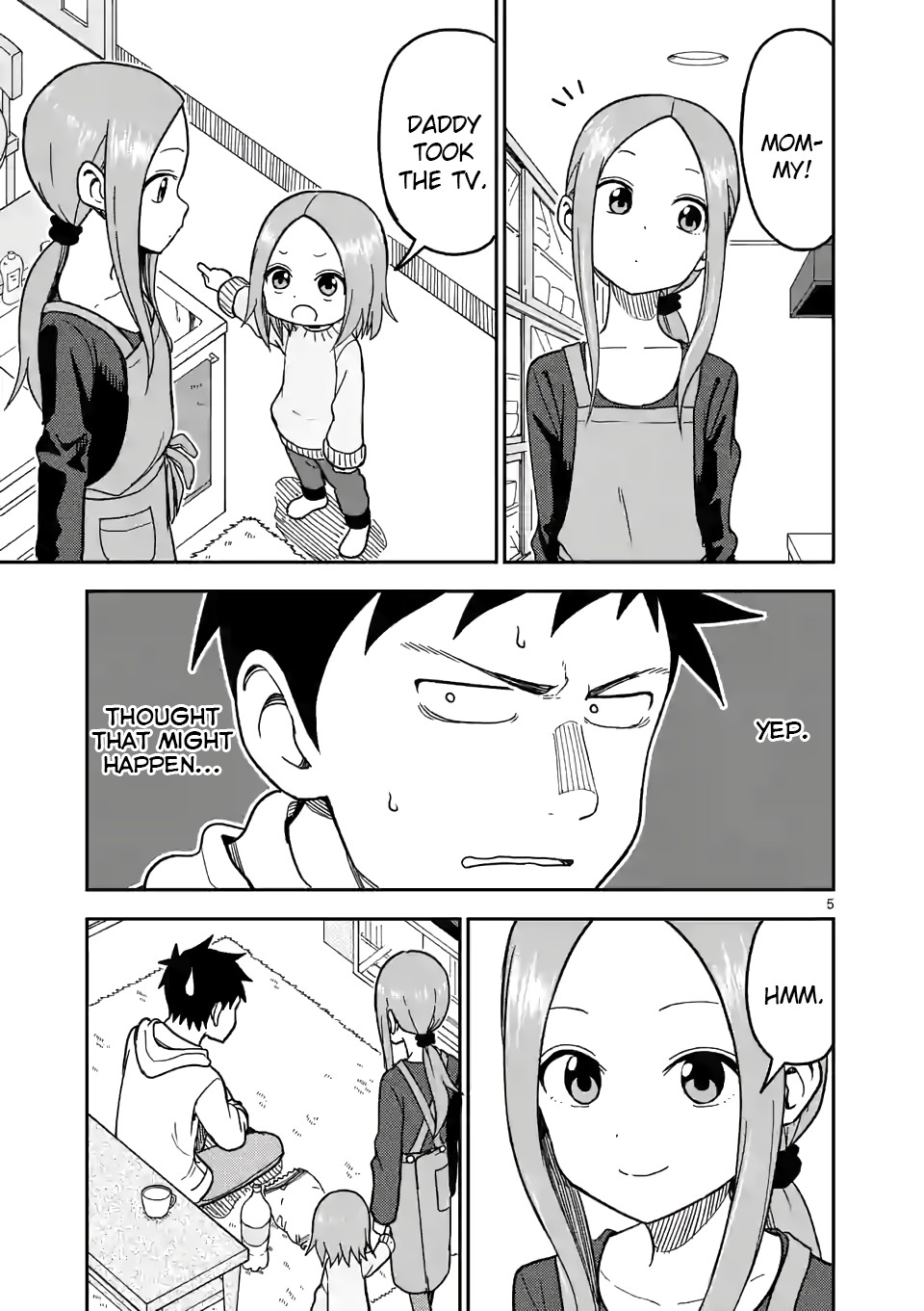 Karakai Jouzu no (Moto) Takagi-san Chapter 126 page 5 - Chapter 126