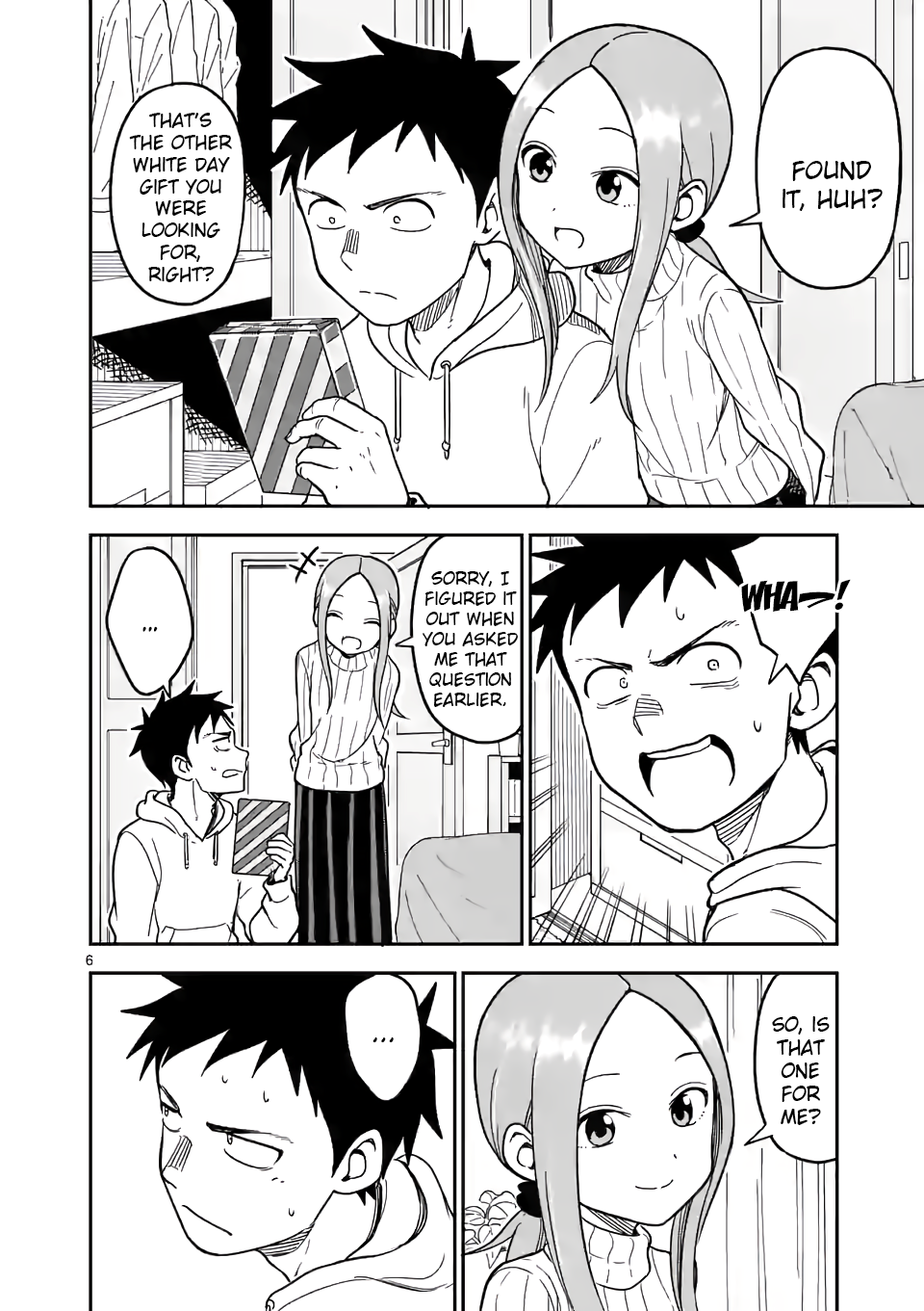 Karakai Jouzu no (Moto) Takagi-san Chapter 127 page 6 - Chapter 127