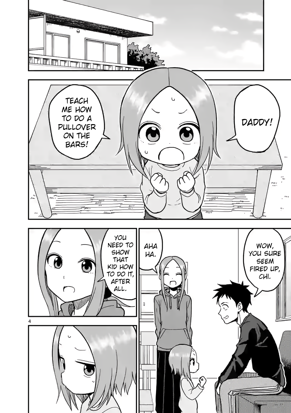 Karakai Jouzu no (Moto) Takagi-san Chapter 128 page 4 - Chapter 128