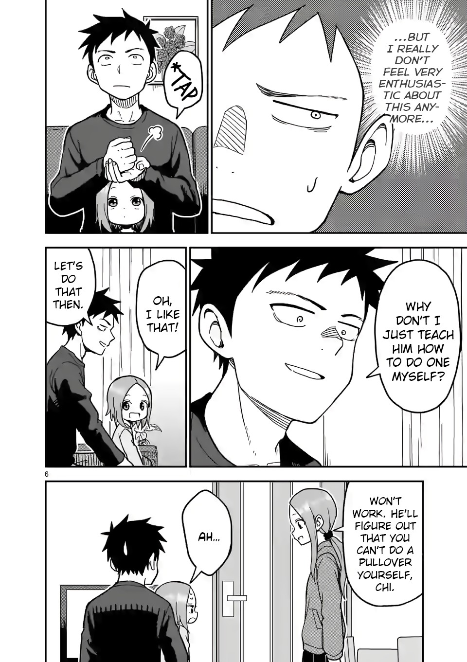 Karakai Jouzu no (Moto) Takagi-san Chapter 128 page 6 - Chapter 128