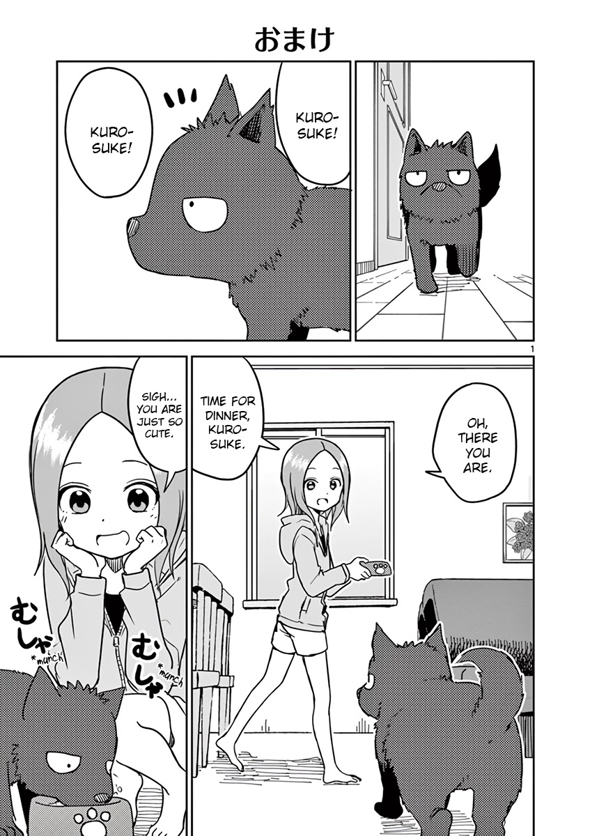 Karakai Jouzu no (Moto) Takagi-san Chapter 129.5 page 1 - Chapter 129.5: Volume 10 Omake Chapter