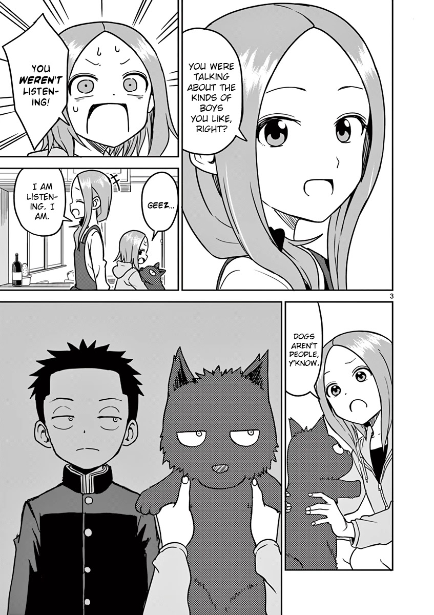 Karakai Jouzu no (Moto) Takagi-san Chapter 129.5 page 3 - Chapter 129.5: Volume 10 Omake Chapter