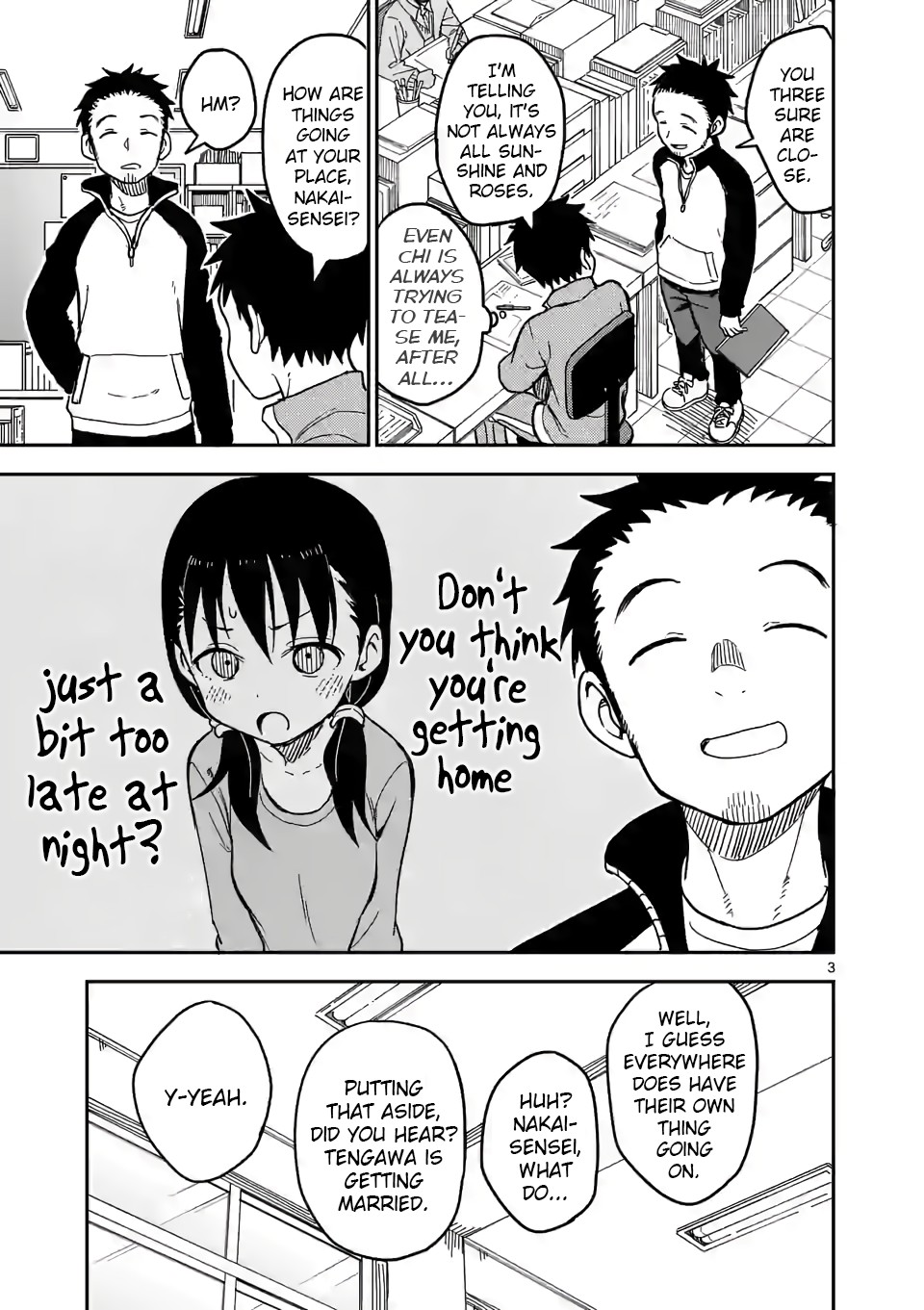 Karakai Jouzu no (Moto) Takagi-san Chapter 129 page 3 - Chapter 129