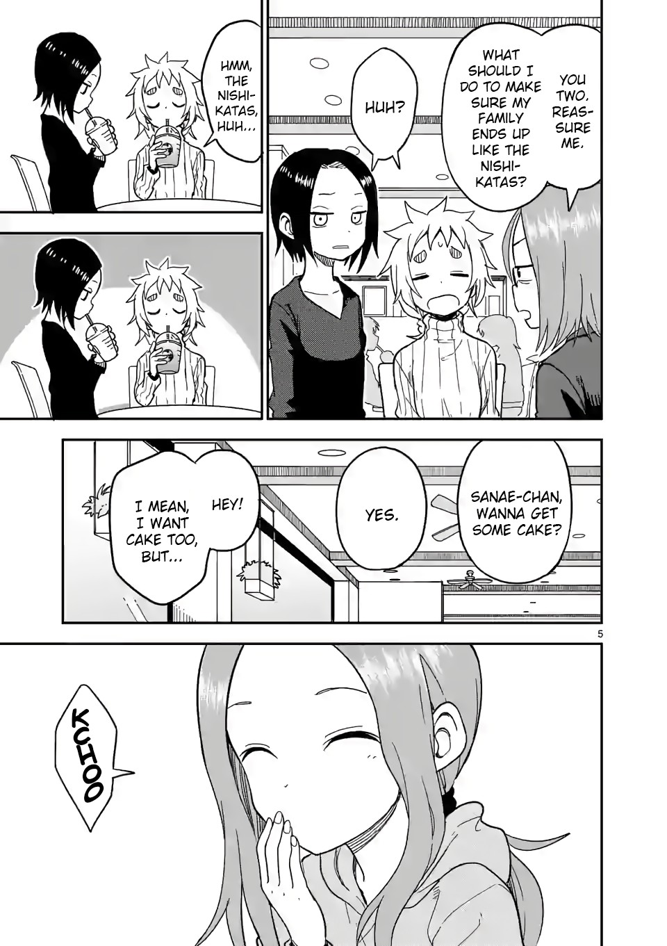 Karakai Jouzu no (Moto) Takagi-san Chapter 129 page 5 - Chapter 129