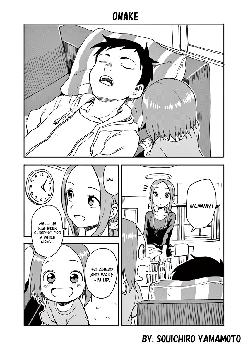 Karakai Jouzu no (Moto) Takagi-san Chapter 13.5 page 1 - Chapter 13.5 : Omake