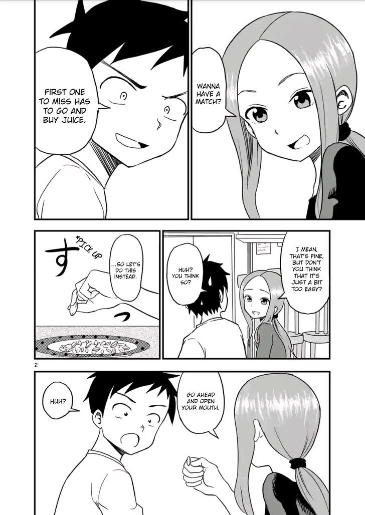 Karakai Jouzu no (Moto) Takagi-san Chapter 13 page 2 - Chapter 13