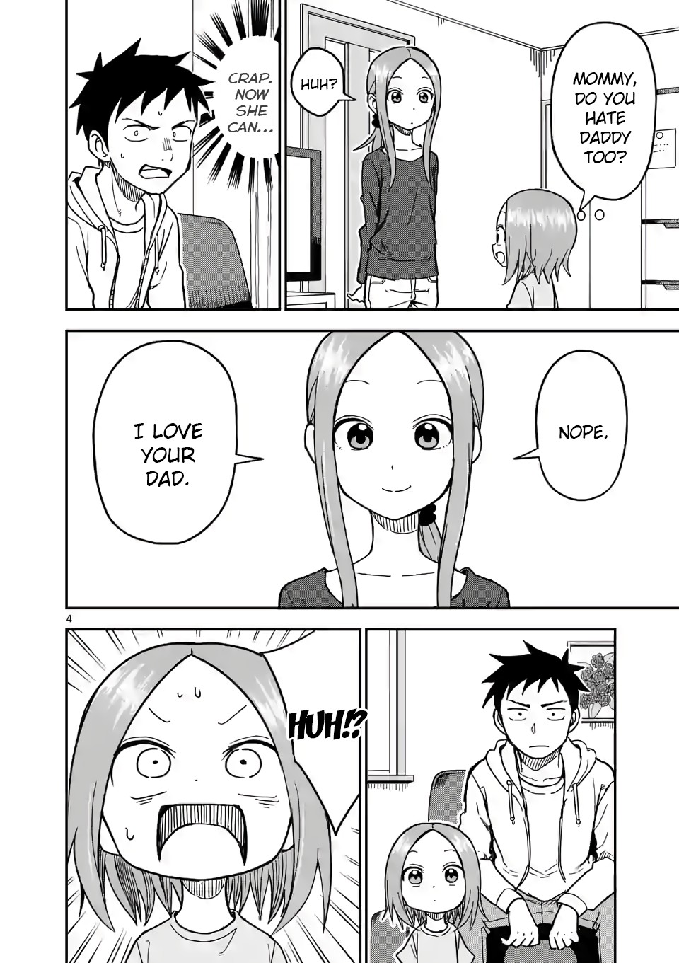Karakai Jouzu no (Moto) Takagi-san Chapter 130 page 4 - Chapter 130