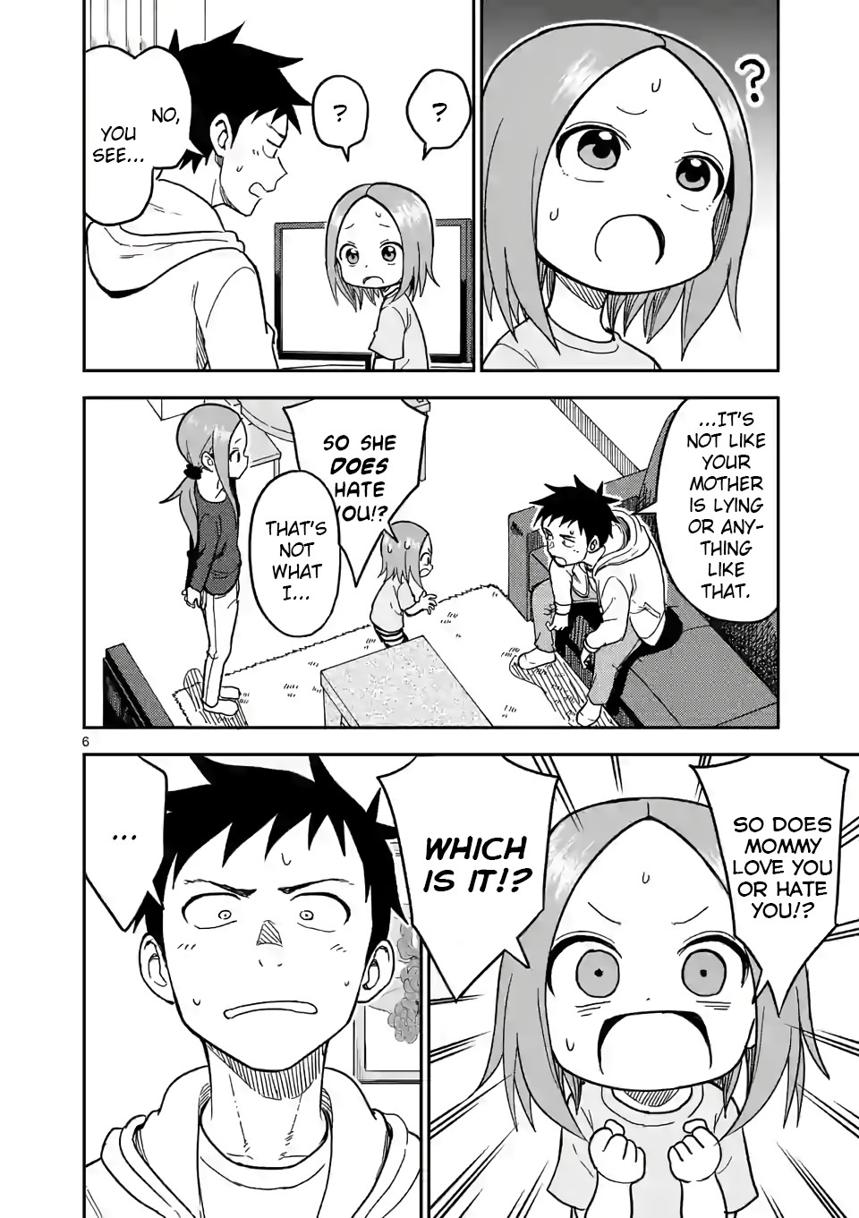 Karakai Jouzu no (Moto) Takagi-san Chapter 130 page 6 - Chapter 130