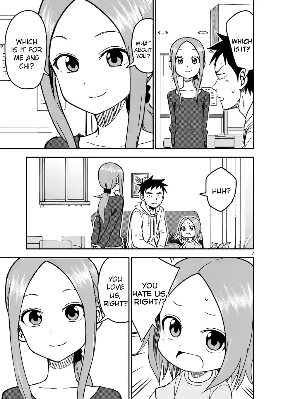 Karakai Jouzu no (Moto) Takagi-san Chapter 130 page 7 - Chapter 130
