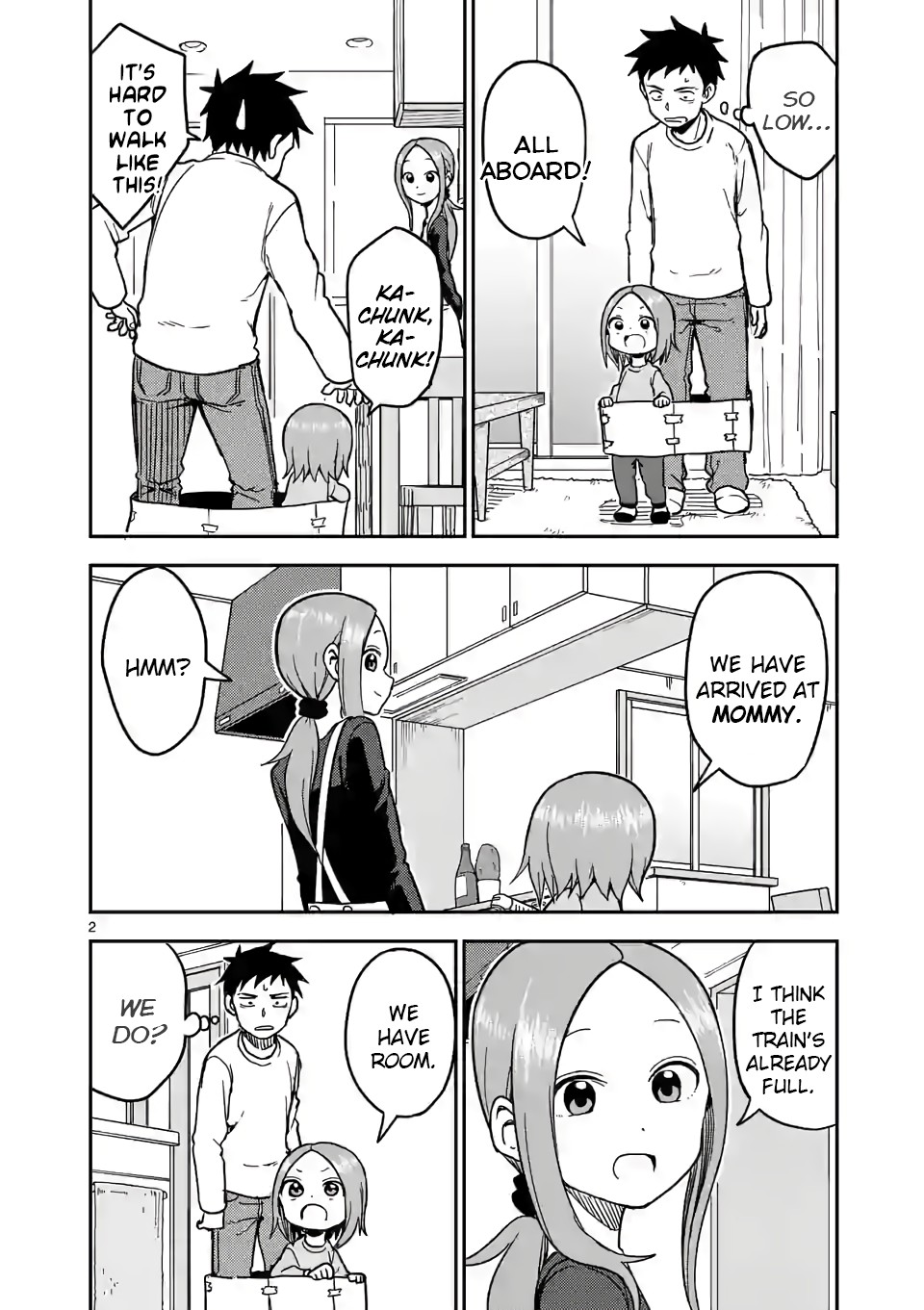 Karakai Jouzu no (Moto) Takagi-san Chapter 131 page 2 - Chapter 131