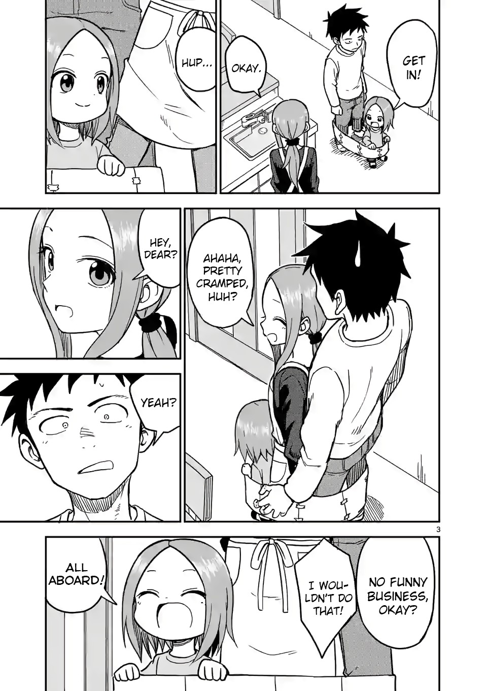 Karakai Jouzu no (Moto) Takagi-san Chapter 131 page 3 - Chapter 131