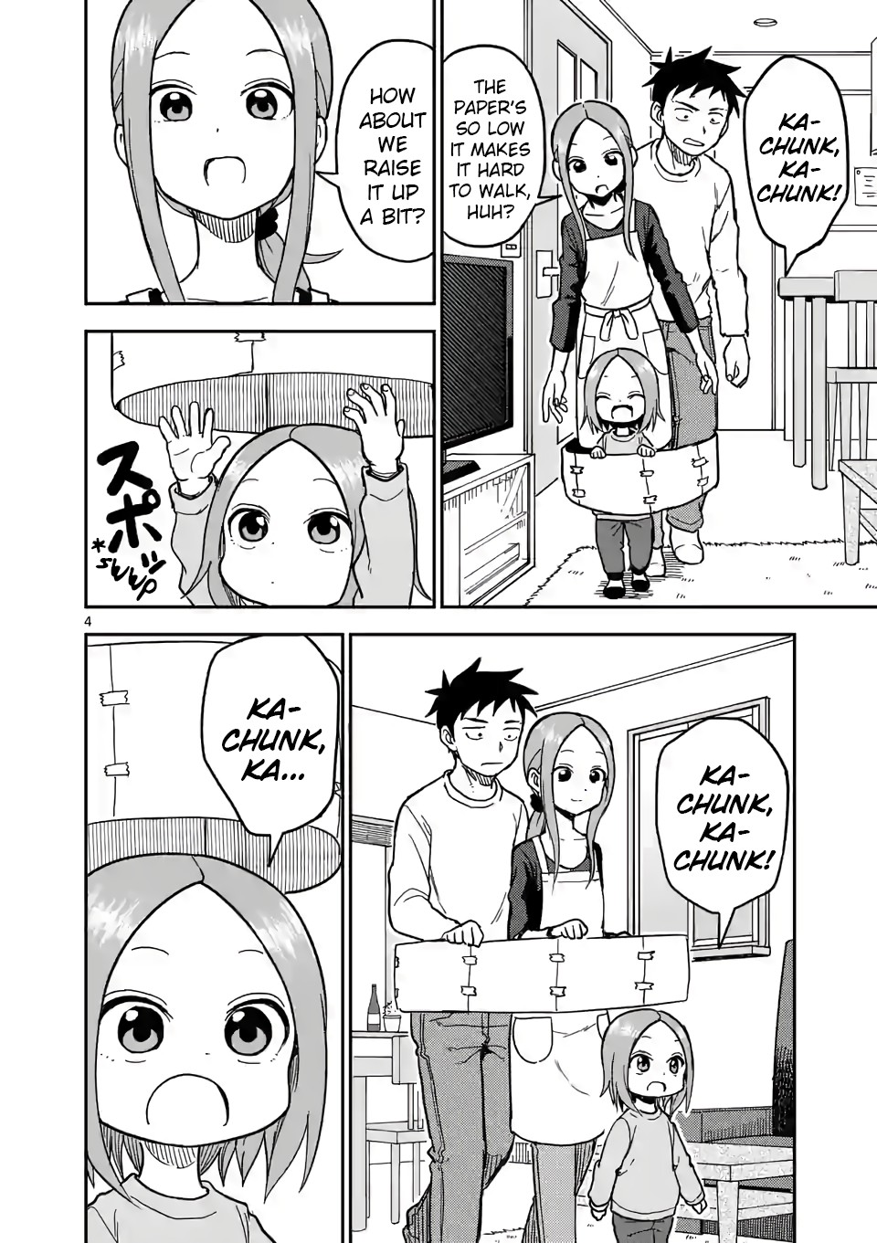 Karakai Jouzu no (Moto) Takagi-san Chapter 131 page 4 - Chapter 131