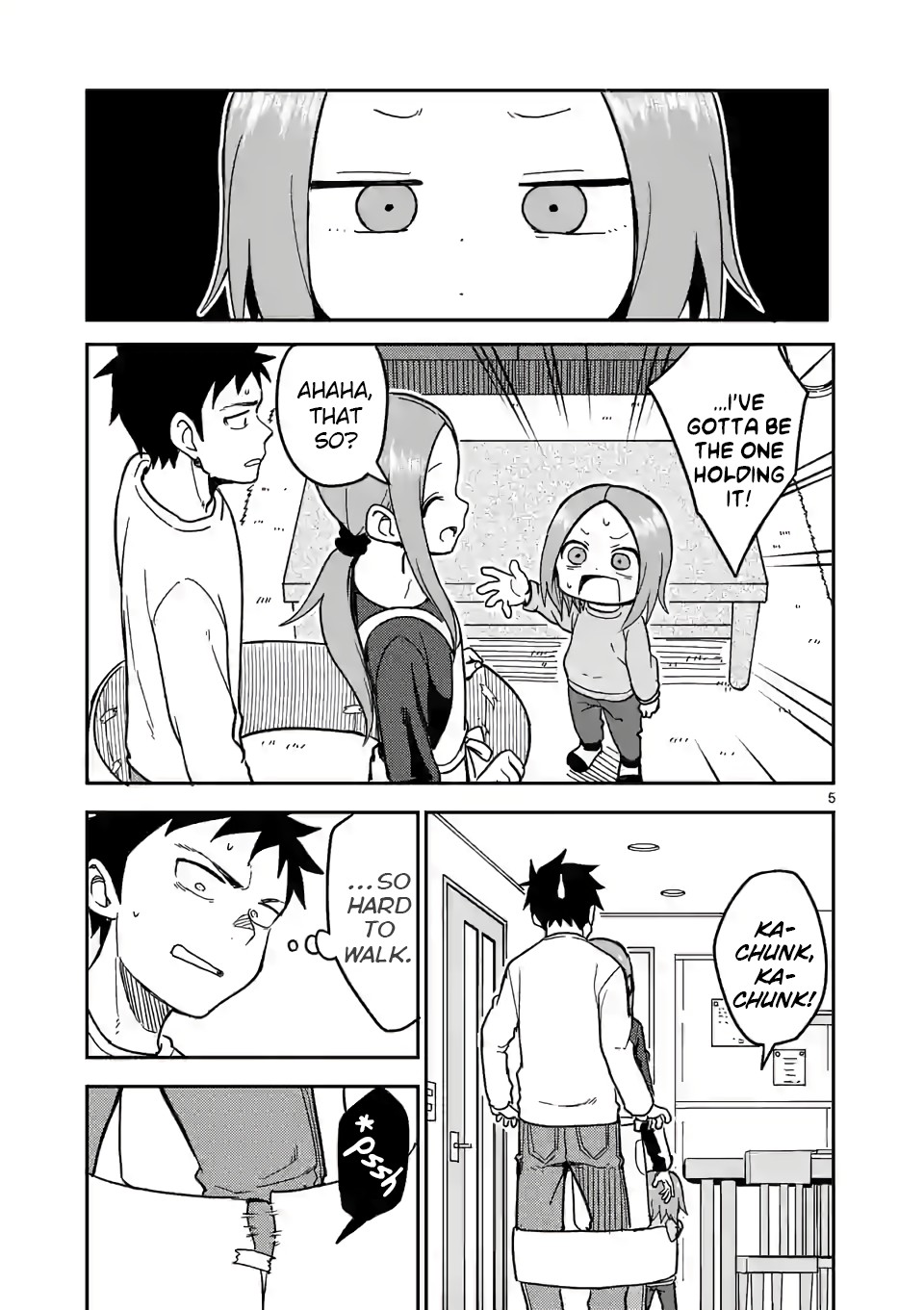 Karakai Jouzu no (Moto) Takagi-san Chapter 131 page 5 - Chapter 131