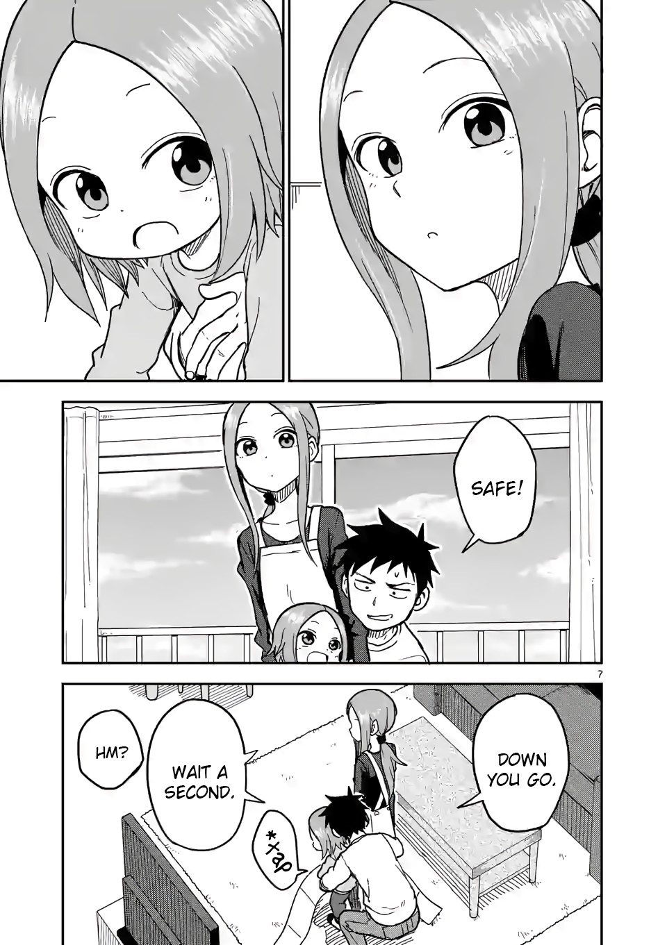 Karakai Jouzu no (Moto) Takagi-san Chapter 131 page 7 - Chapter 131