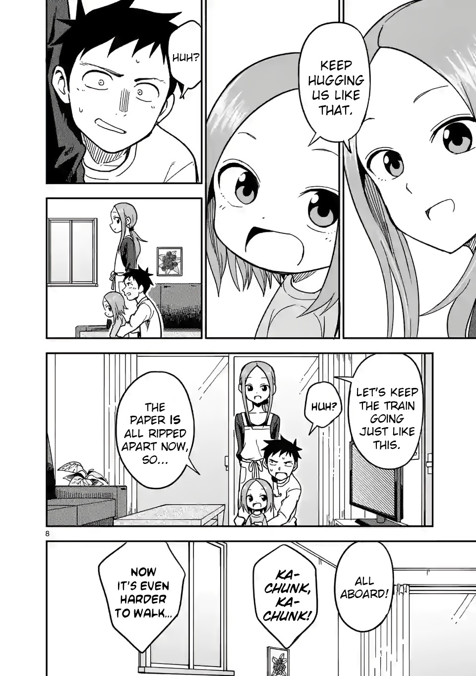Karakai Jouzu no (Moto) Takagi-san Chapter 131 page 8 - Chapter 131