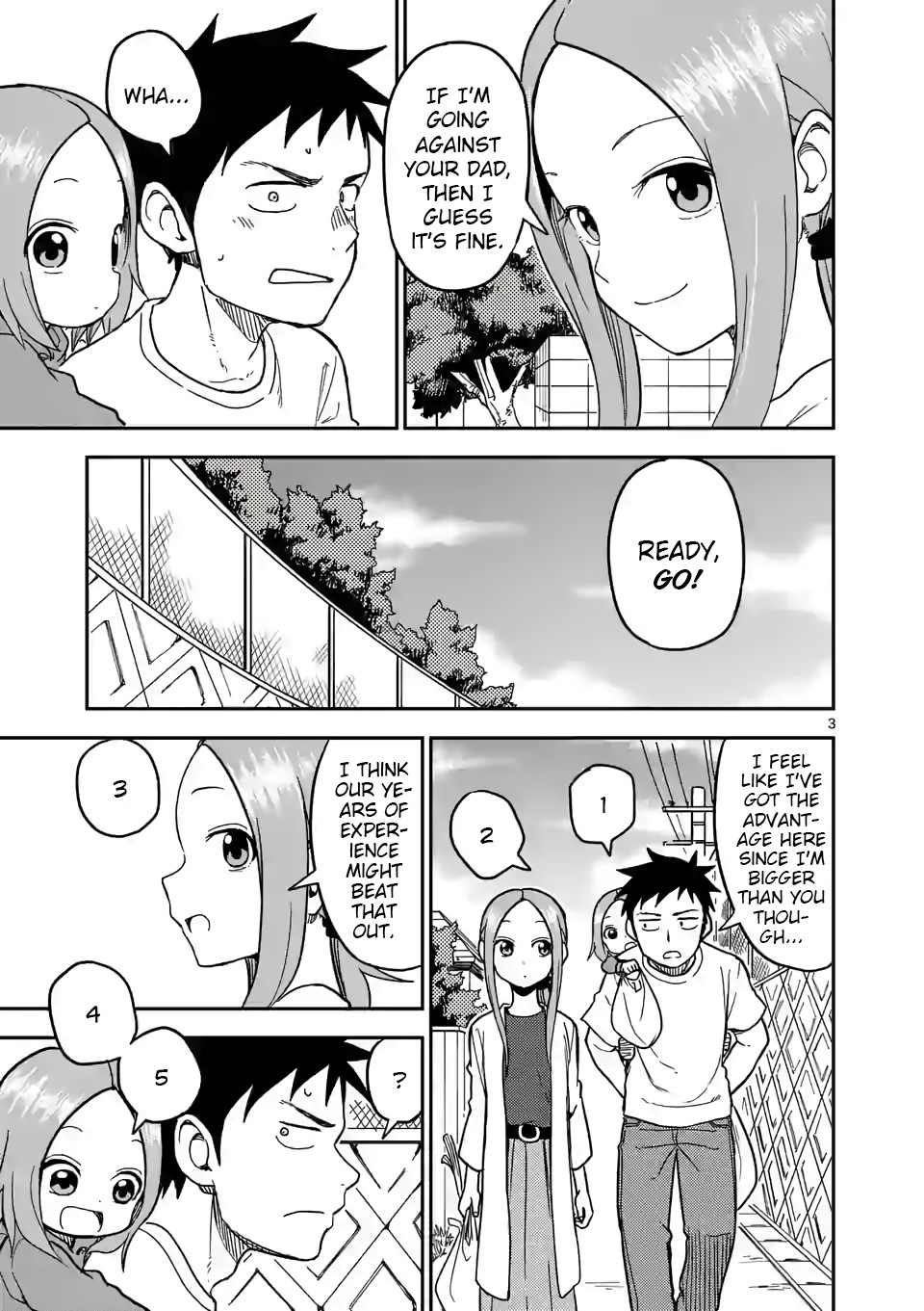 Karakai Jouzu no (Moto) Takagi-san Chapter 132 page 3 - Chapter 132