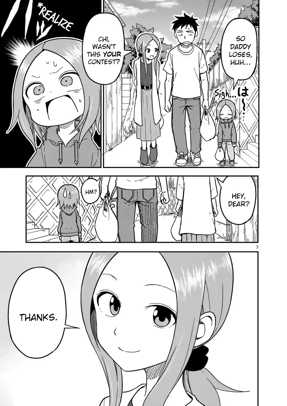 Karakai Jouzu no (Moto) Takagi-san Chapter 132 page 7 - Chapter 132