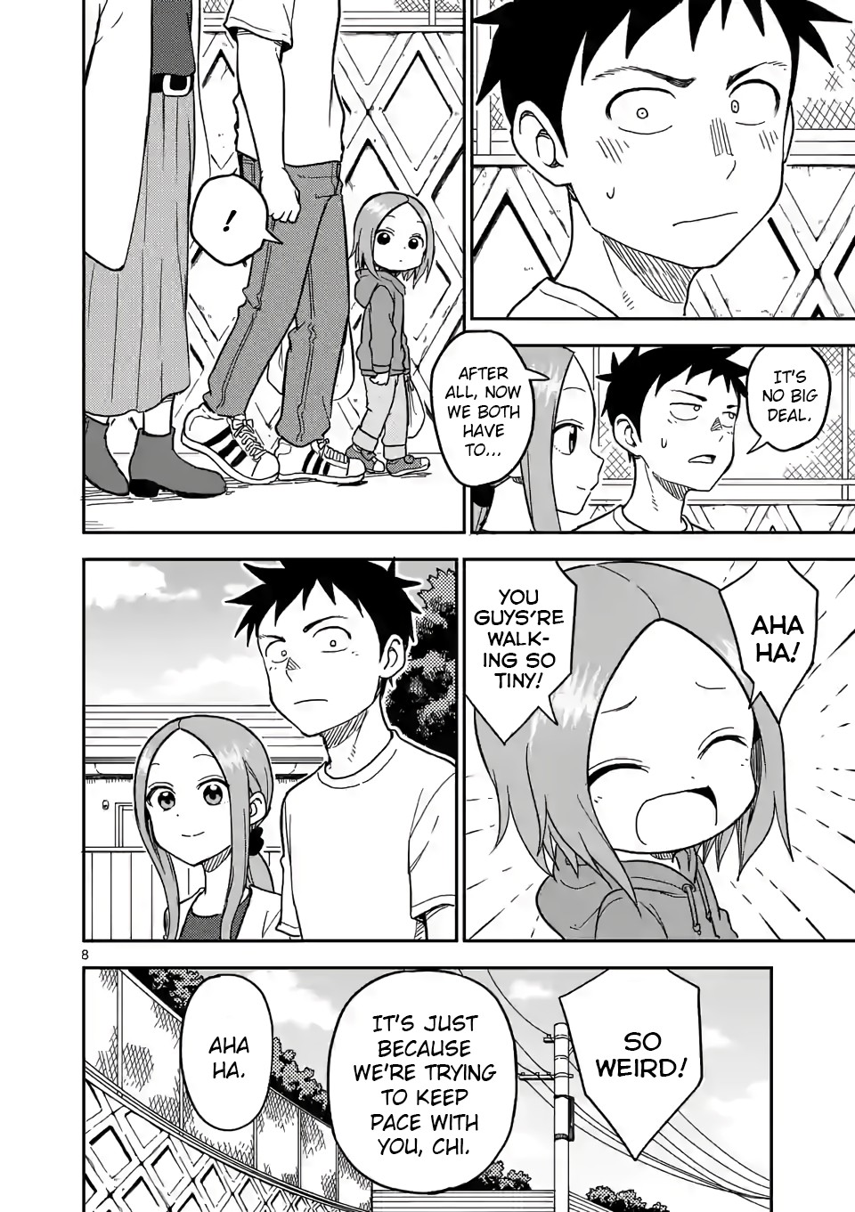 Karakai Jouzu no (Moto) Takagi-san Chapter 132 page 8 - Chapter 132