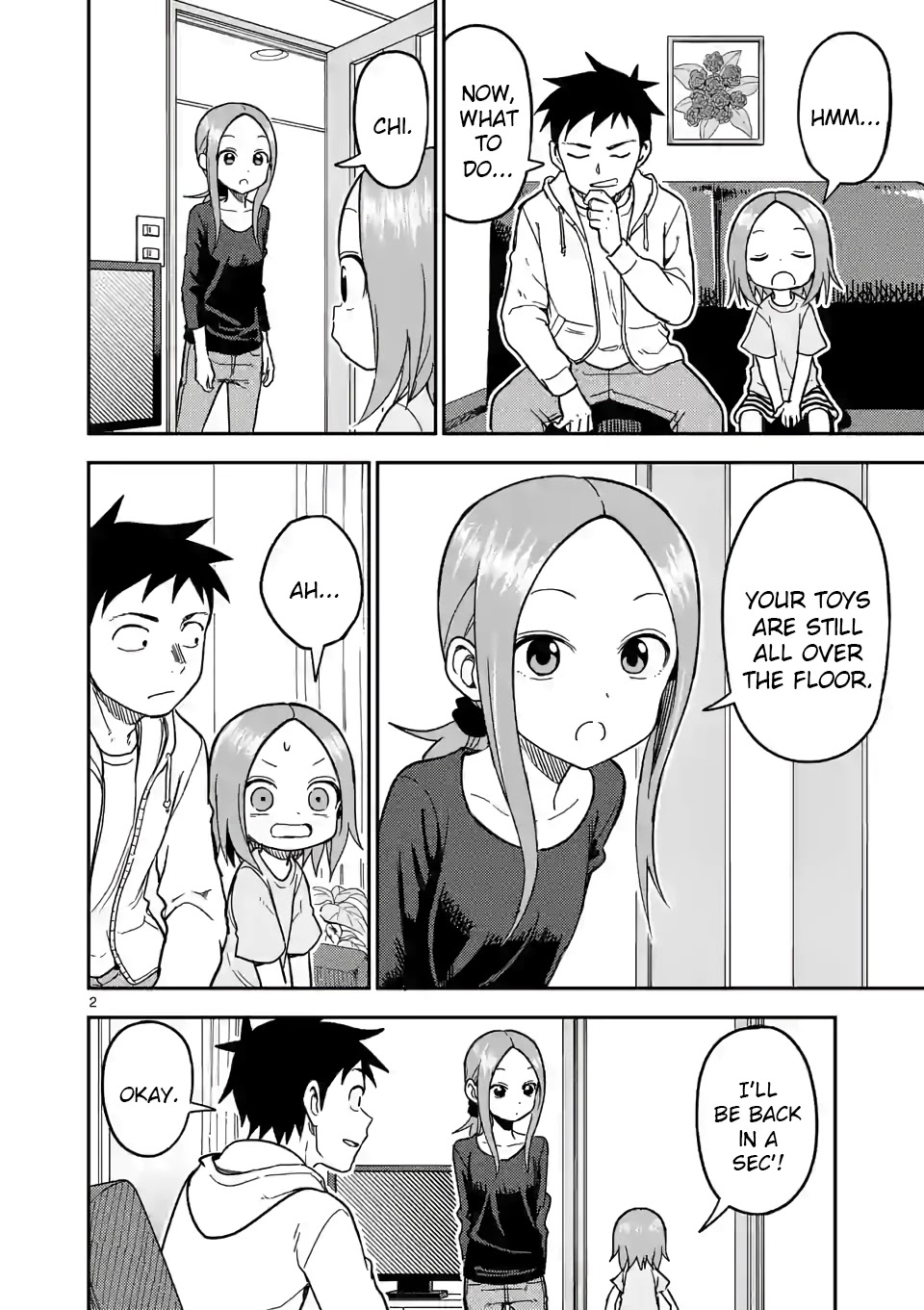 Karakai Jouzu no (Moto) Takagi-san Chapter 133 page 2 - Chapter 133