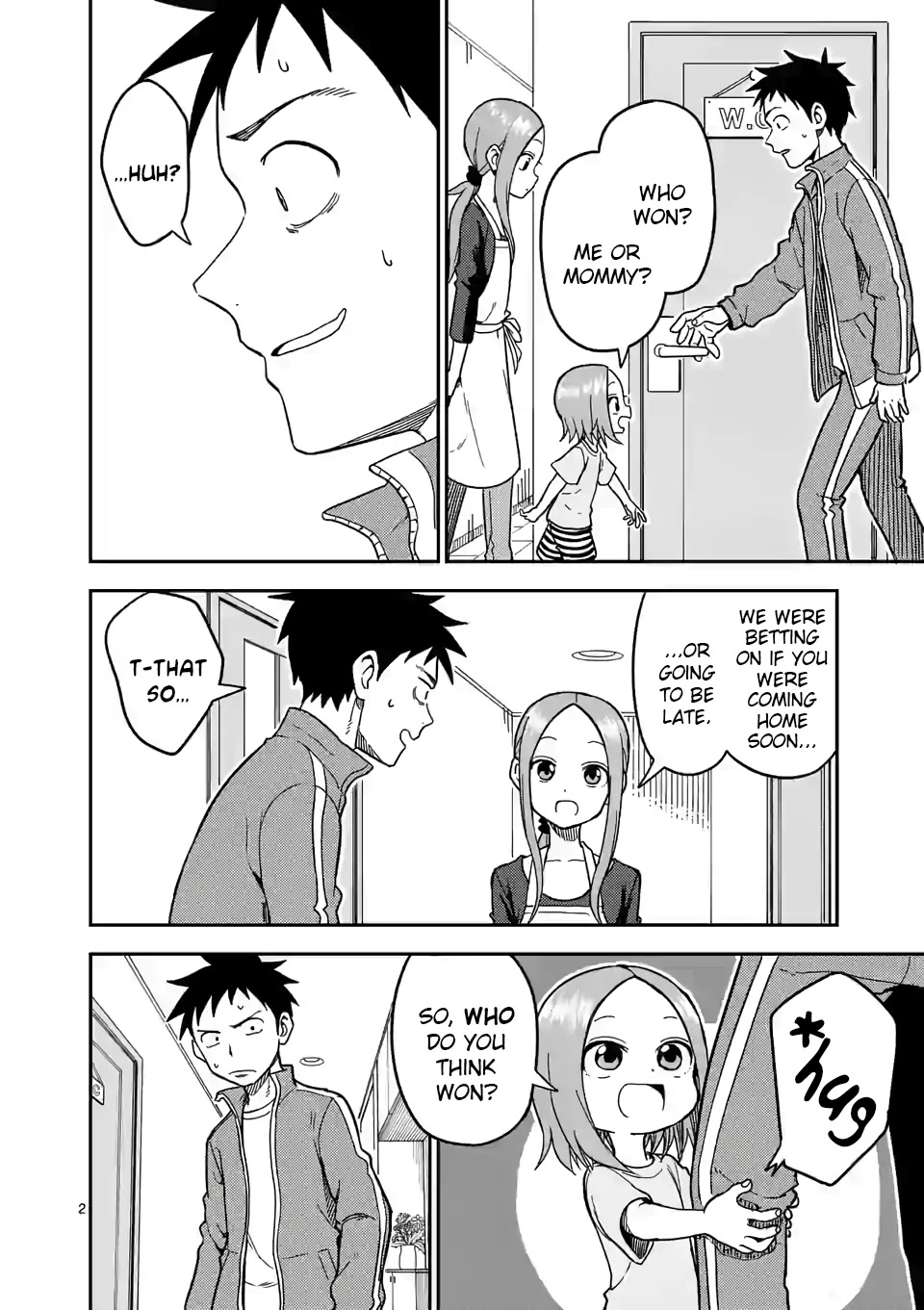 Karakai Jouzu no (Moto) Takagi-san Chapter 134 page 2 - Chapter 134