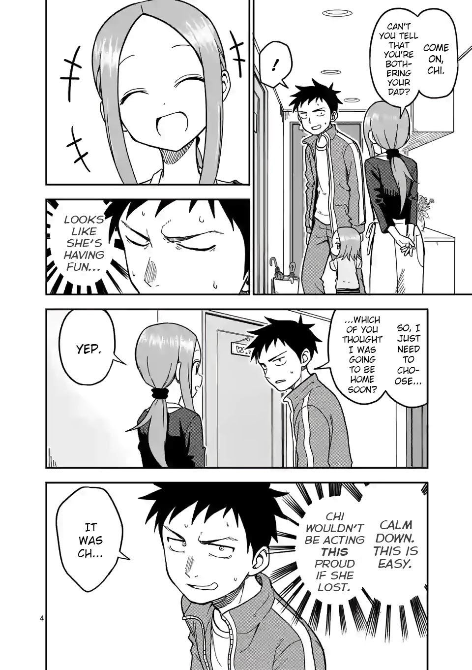 Karakai Jouzu no (Moto) Takagi-san Chapter 134 page 4 - Chapter 134