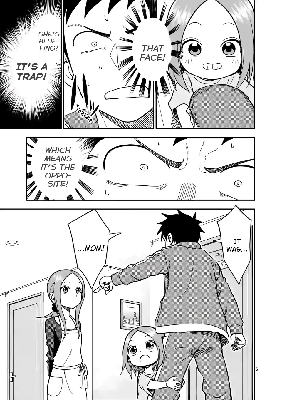 Karakai Jouzu no (Moto) Takagi-san Chapter 134 page 5 - Chapter 134