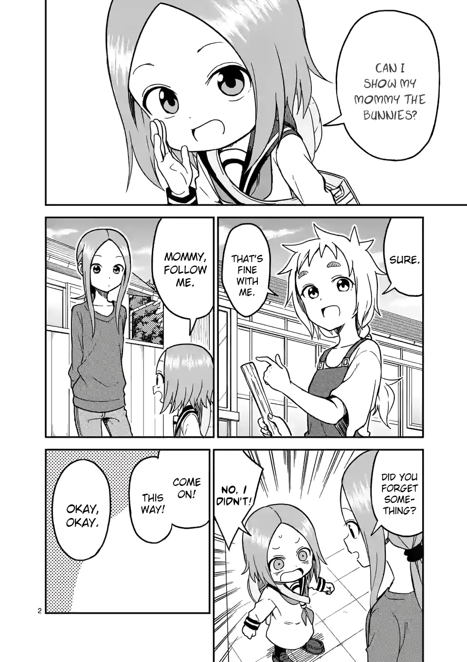 Karakai Jouzu no (Moto) Takagi-san Chapter 135 page 2 - Chapter 135