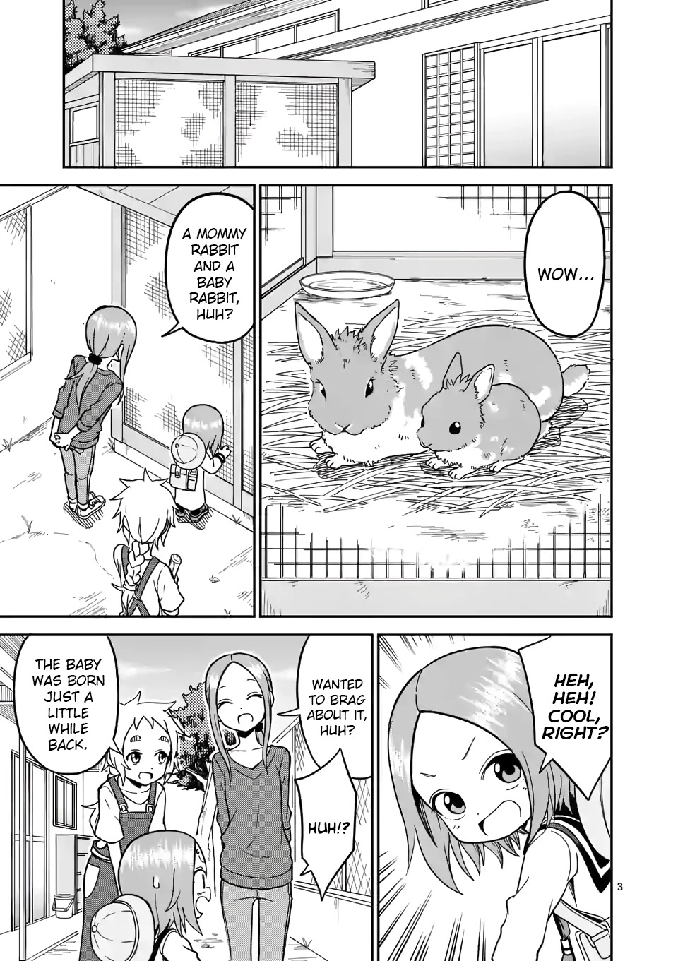Karakai Jouzu no (Moto) Takagi-san Chapter 135 page 3 - Chapter 135