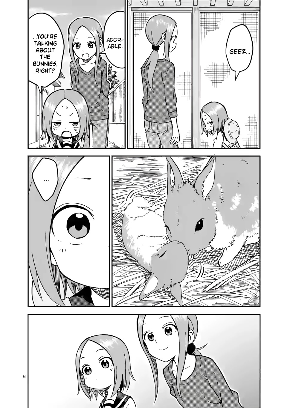 Karakai Jouzu no (Moto) Takagi-san Chapter 135 page 6 - Chapter 135