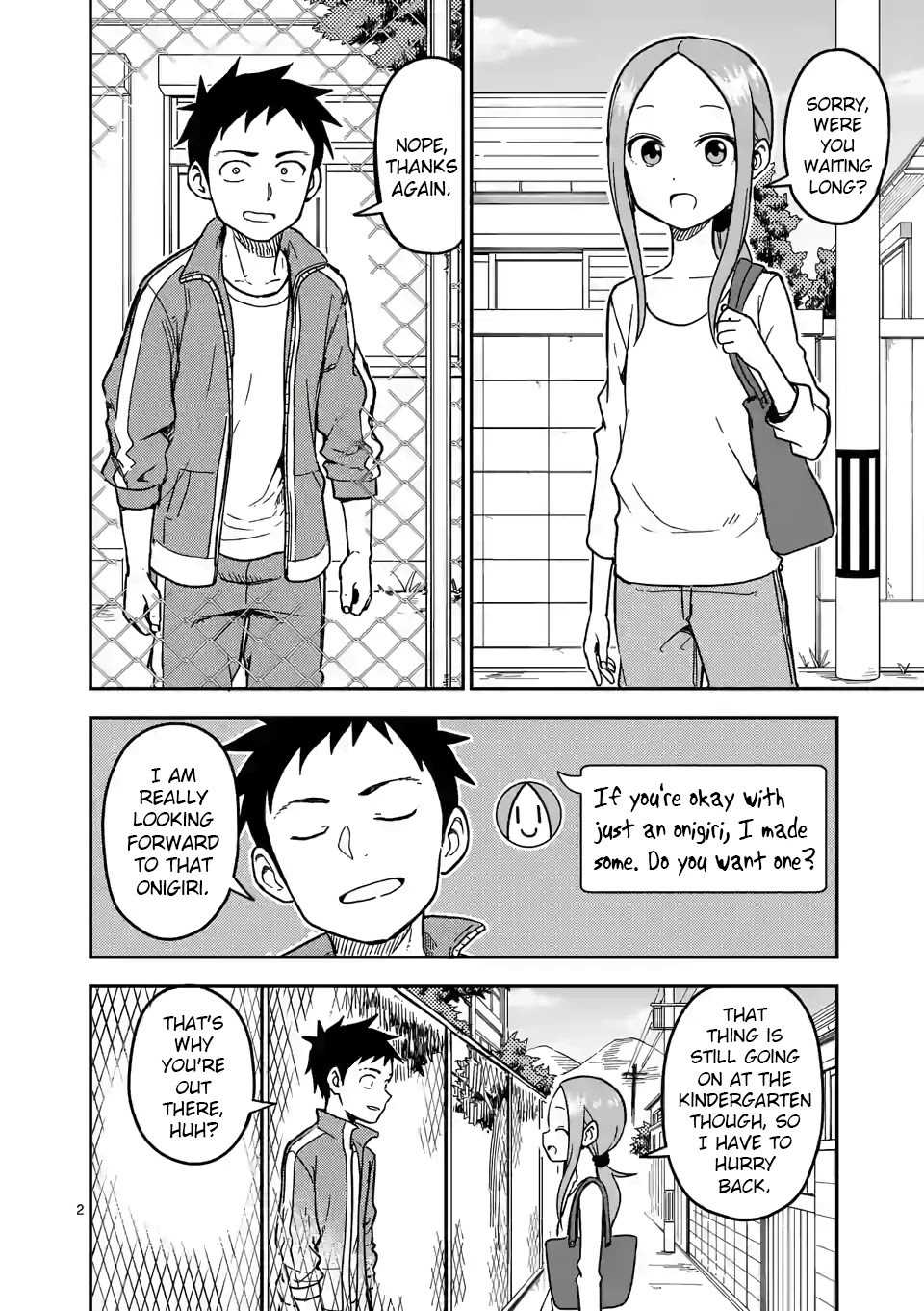 Karakai Jouzu no (Moto) Takagi-san Chapter 136 page 2 - Chapter 136