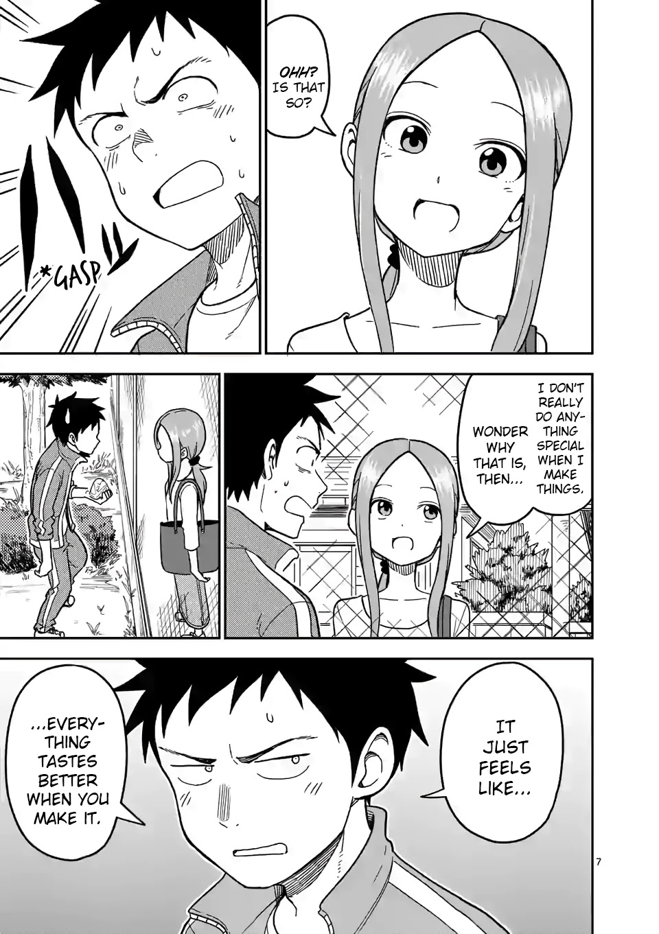 Karakai Jouzu no (Moto) Takagi-san Chapter 136 page 7 - Chapter 136