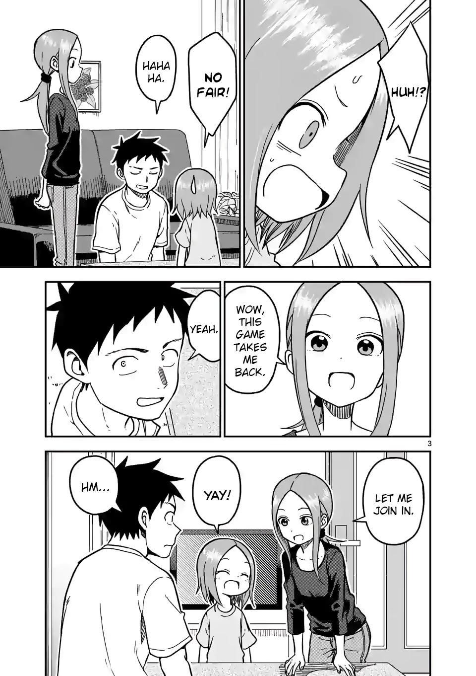 Karakai Jouzu no (Moto) Takagi-san Chapter 137 page 3 - Chapter 137