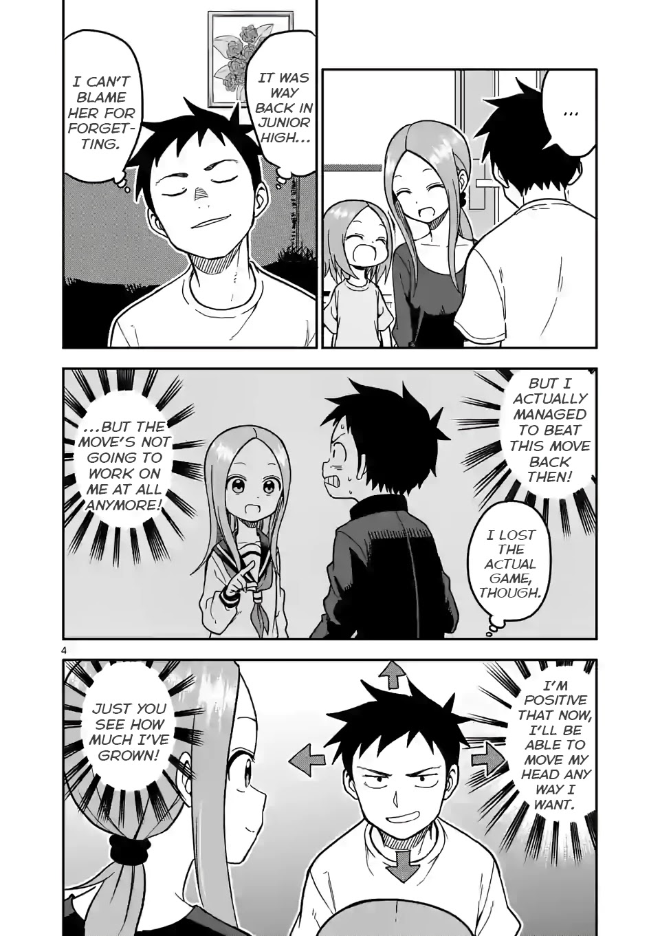 Karakai Jouzu no (Moto) Takagi-san Chapter 137 page 4 - Chapter 137