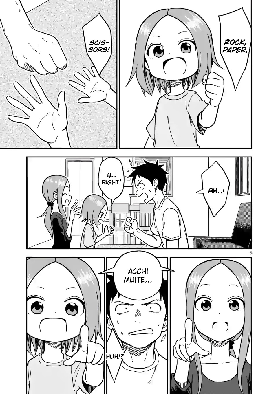 Karakai Jouzu no (Moto) Takagi-san Chapter 137 page 5 - Chapter 137