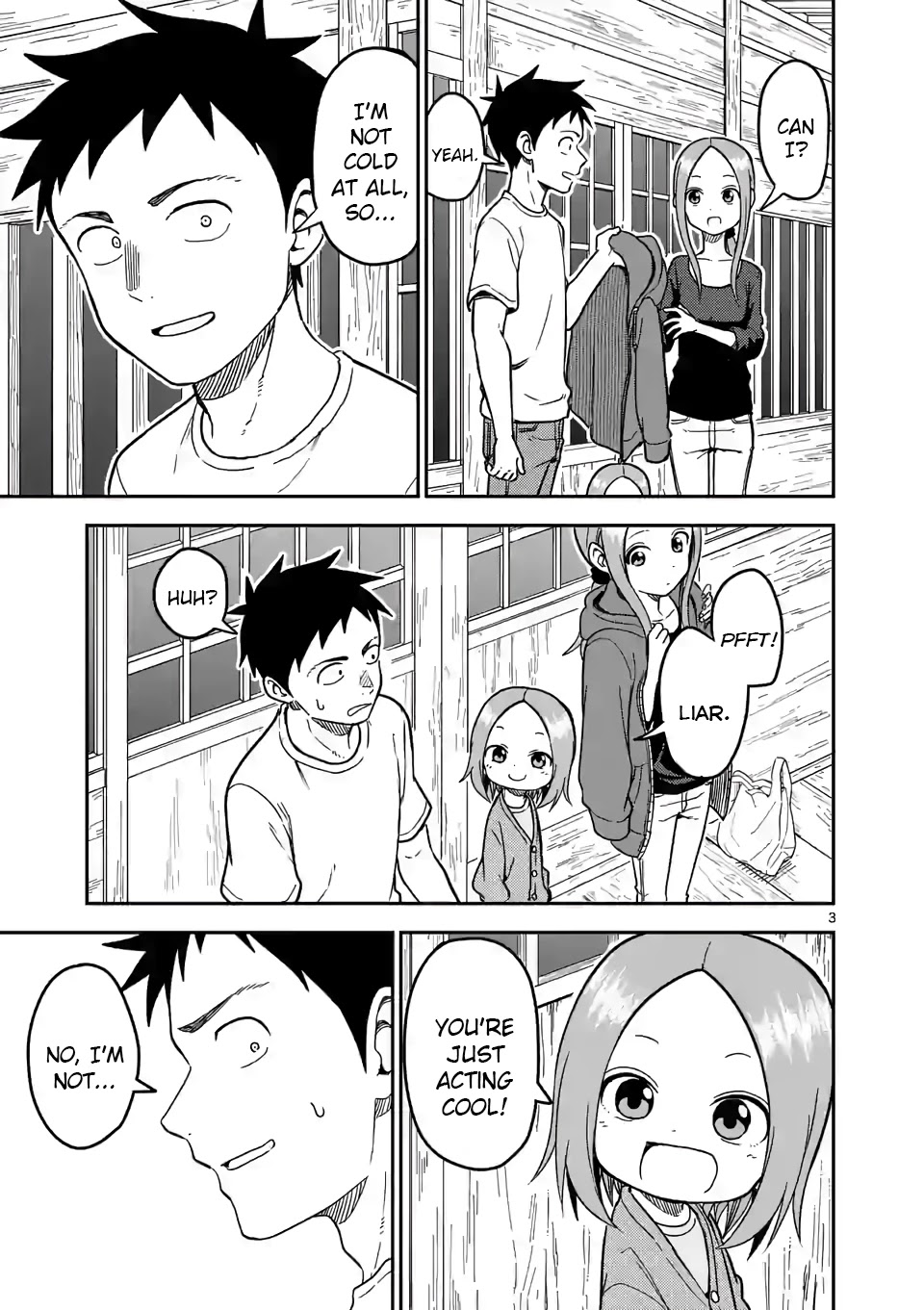 Karakai Jouzu no (Moto) Takagi-san Chapter 138 page 3 - Chapter 138