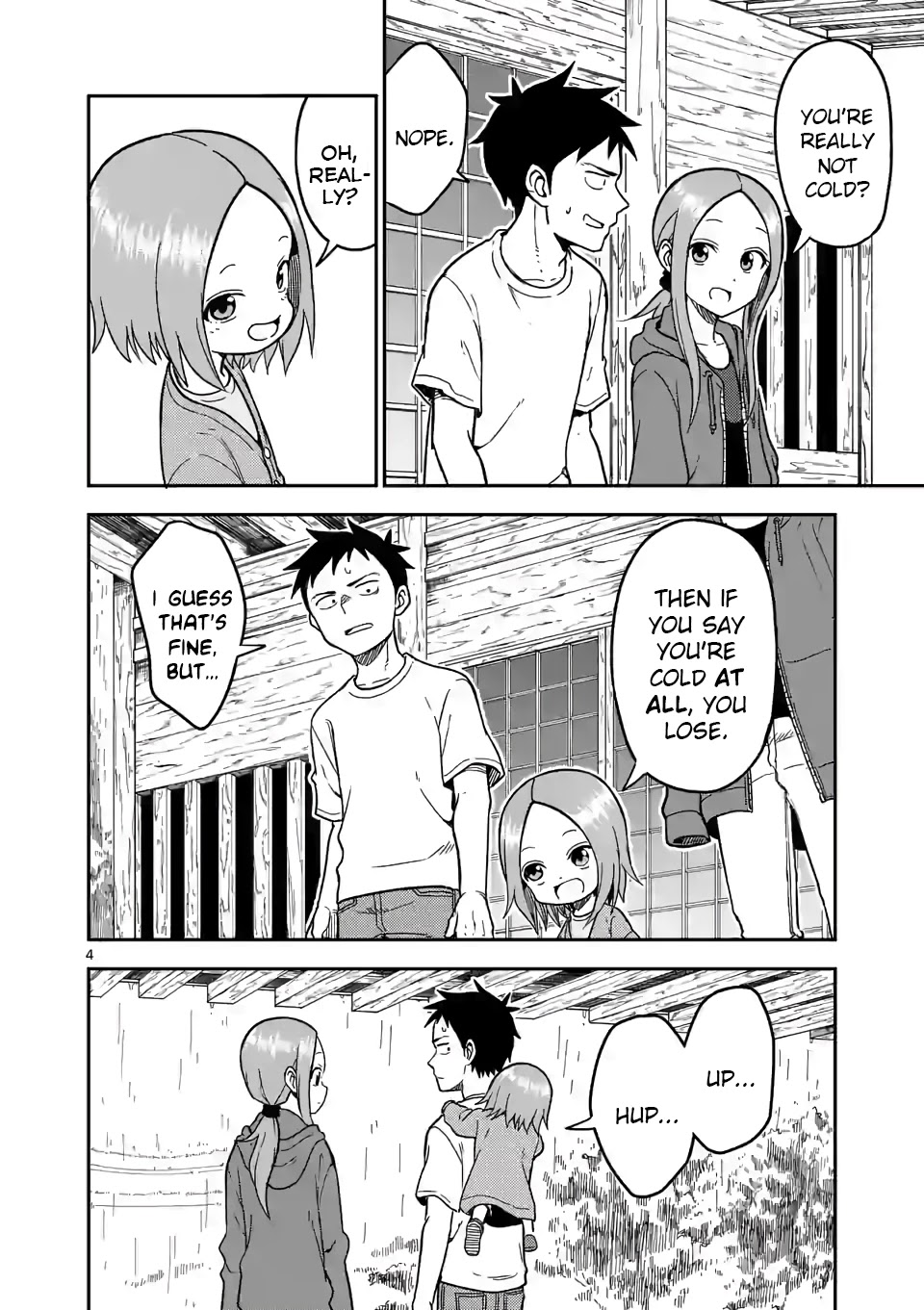 Karakai Jouzu no (Moto) Takagi-san Chapter 138 page 4 - Chapter 138