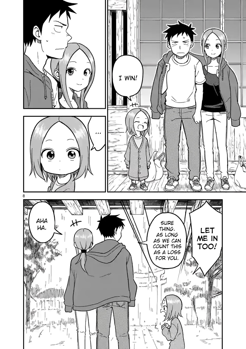 Karakai Jouzu no (Moto) Takagi-san Chapter 138 page 8 - Chapter 138