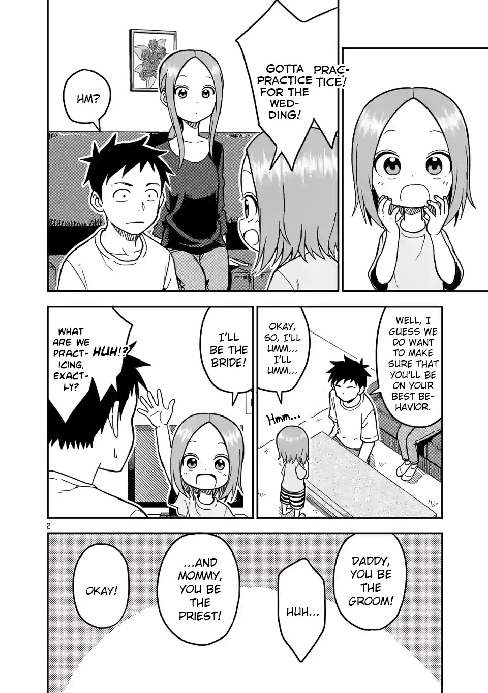 Karakai Jouzu no (Moto) Takagi-san Chapter 139 page 2 - Chapter 139
