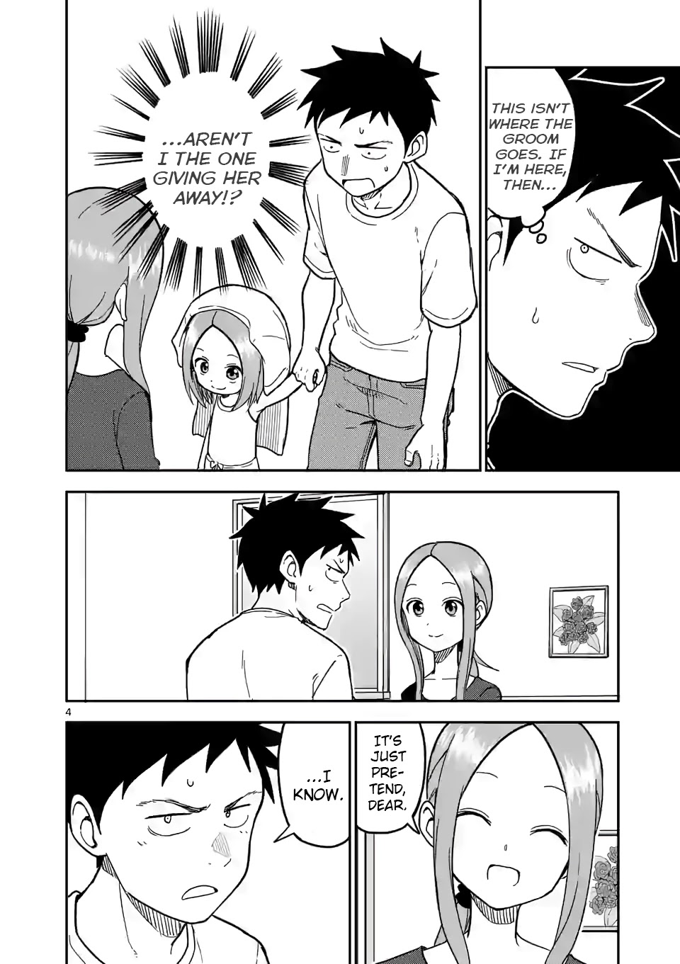 Karakai Jouzu no (Moto) Takagi-san Chapter 139 page 4 - Chapter 139
