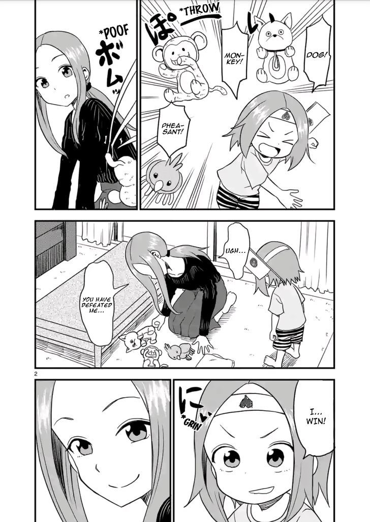 Karakai Jouzu no (Moto) Takagi-san Chapter 14 page 2 - Chapter 14