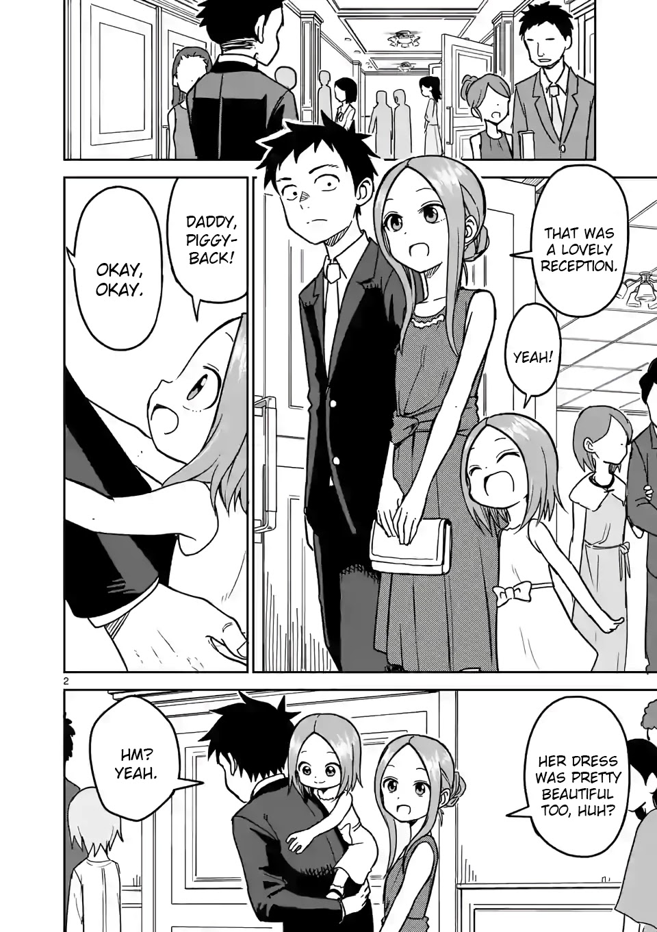 Karakai Jouzu no (Moto) Takagi-san Chapter 140 page 2 - Chapter 140