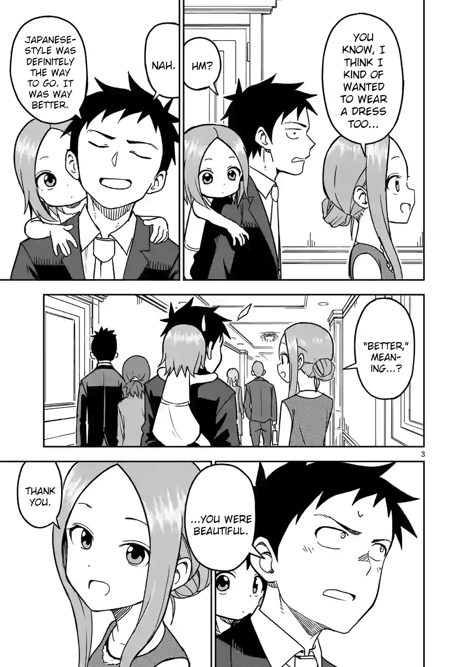 Karakai Jouzu no (Moto) Takagi-san Chapter 140 page 3 - Chapter 140