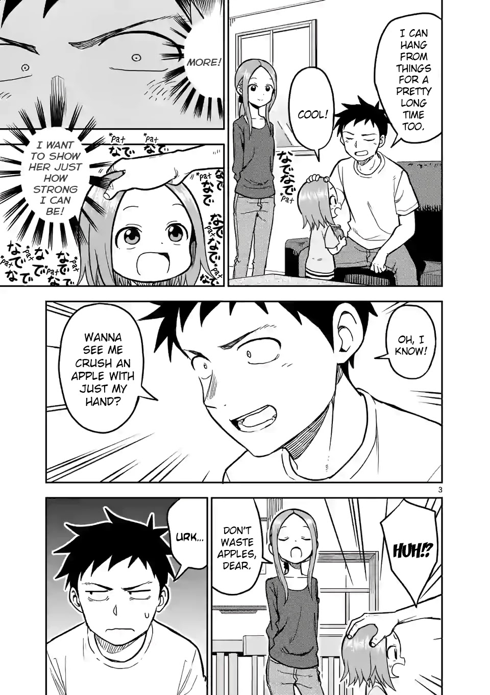 Karakai Jouzu no (Moto) Takagi-san Chapter 141 page 3 - Chapter 141