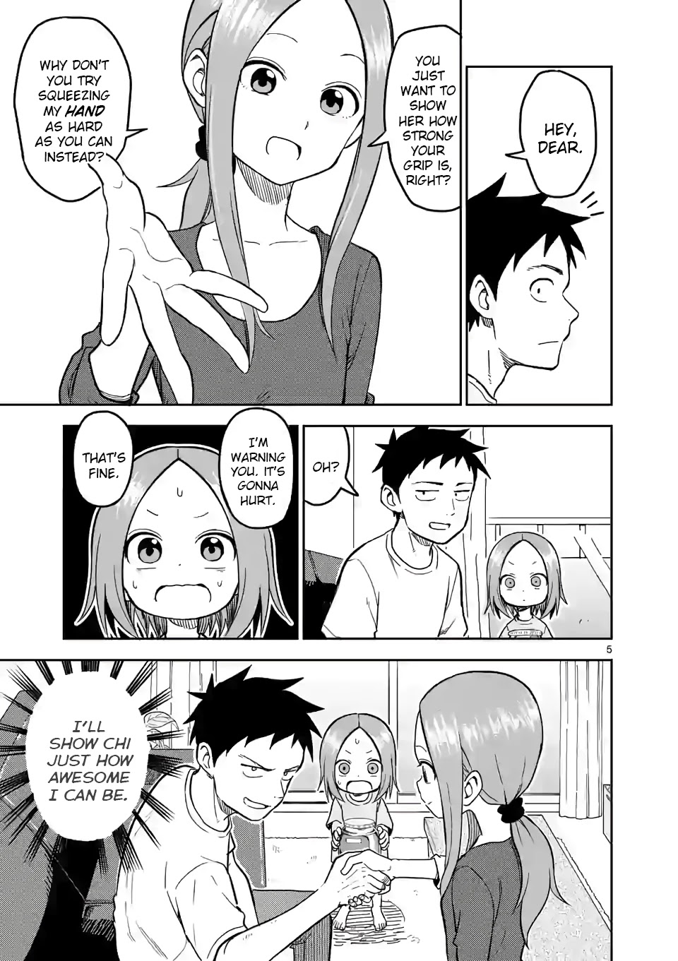 Karakai Jouzu no (Moto) Takagi-san Chapter 141 page 5 - Chapter 141