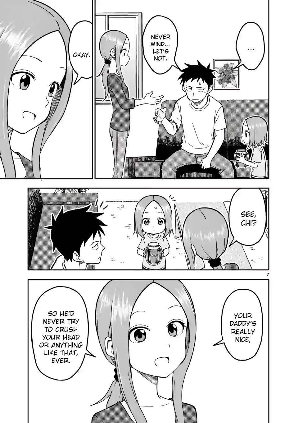 Karakai Jouzu no (Moto) Takagi-san Chapter 141 page 7 - Chapter 141