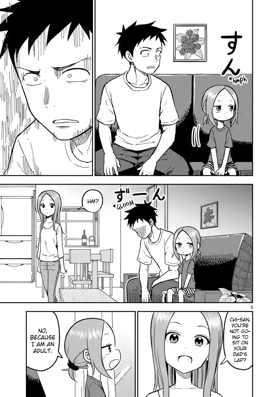 Karakai Jouzu no (Moto) Takagi-san Chapter 142 page 5 - Chapter 142