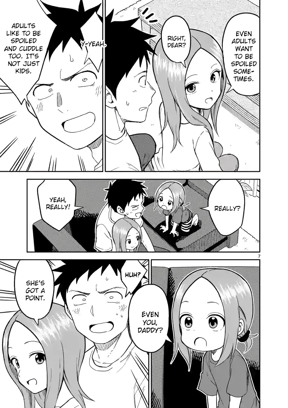 Karakai Jouzu no (Moto) Takagi-san Chapter 142 page 7 - Chapter 142