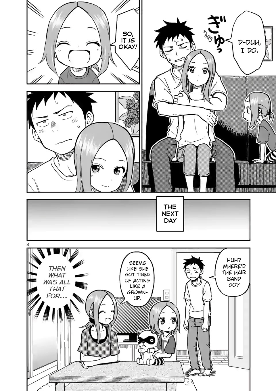 Karakai Jouzu no (Moto) Takagi-san Chapter 142 page 8 - Chapter 142