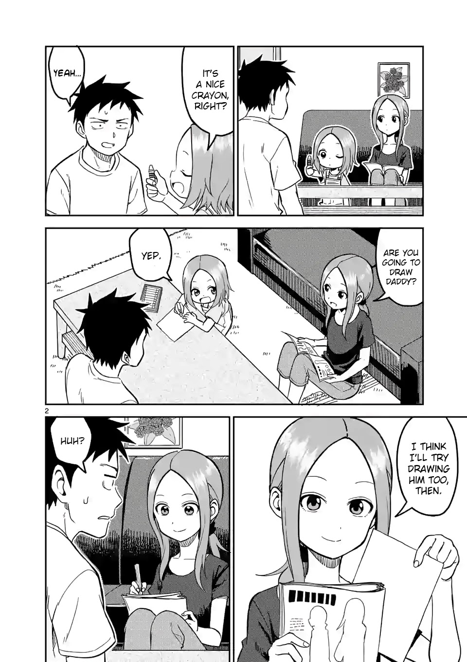 Karakai Jouzu no (Moto) Takagi-san Chapter 143 page 2 - Chapter 143