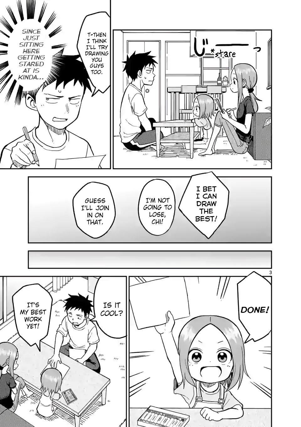 Karakai Jouzu no (Moto) Takagi-san Chapter 143 page 3 - Chapter 143